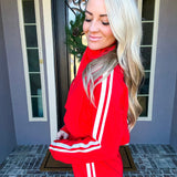 City Comfort Red Track Jacket