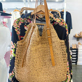 The Tulum Raffia Tote