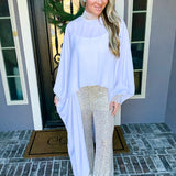 The Fashion Goddess Asymmetrical Top - White