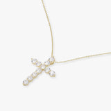Oh She Fancy Cross Pendant - Gold