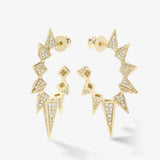 Gabriella's Big Sista Pavé Hoops