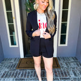 Corner Office Black Blazer