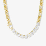 Thor Loves Diamonds Necklace 16" - Gold