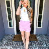 Secret Charm Keyhole Top - White