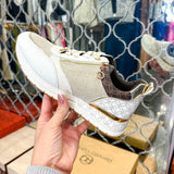Empire Chic Gold Sneaker