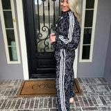 Glam League Lace Joggers