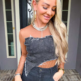 The Anti-Hero Denim Top
