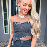 The Anti-Hero Denim Top