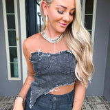 The Anti-Hero Denim Top