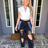 Fashion Envy Distressed Jeans