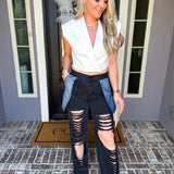 Fashion Envy Distressed Jeans