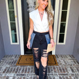 Fashion Envy Distressed Jeans