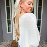 Vanilla Sky Knit Top