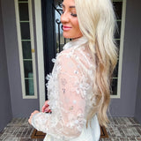 Gracefully Yours Sheer Blouse