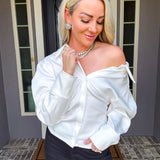Collar Couture Off Shoulder Top