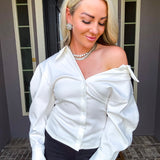 Collar Couture Off Shoulder Top