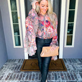 Belmont Exaggerated Sleeve Blouse