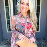 Belmont Exaggerated Sleeve Blouse