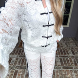 Country Club Lace Track Pants