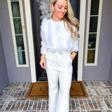 Monte Carlo Jeweled Sweater