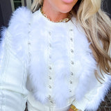 Monte Carlo Jeweled Sweater