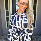 The Art Of Fashion Abstract Top