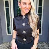 Jewel Of The Night Blouse