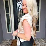 On The Prowl Zebra Top