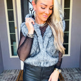 Chalet Chic Fur Vest