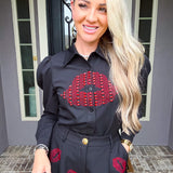 Sealed With A Kiss Lips Blouse