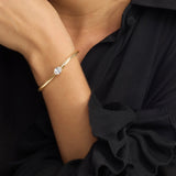 She's On Point Cuff - Gold