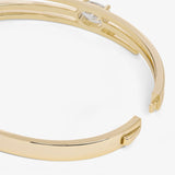 She's On Point Lasso Cuff - Gold
