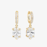 She's On Point Earrings - Gold