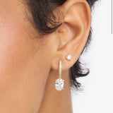 She's On Point Earrings - Gold