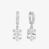 She's On Point Earrings - Silver
