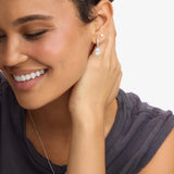 She's On Point Earrings - Silver