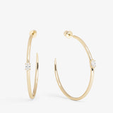 She's On Point Hoops 2" - Gold