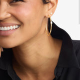 She's On Point Hoops 2" - Gold