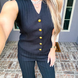 Quiet Icon Knit Vest