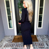 Couture In Paris Rose Skirt - Black