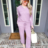 Dream Girl Soft Lounge Pants - Plum