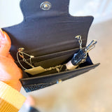 Valencia Royale Jeweled Purse - Black