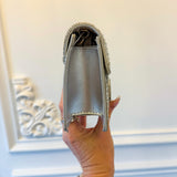 Valencia Royale Jeweled Purse - Silver
