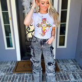 Midnight Cargo Jeans