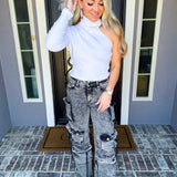 City Nights One Shoulder Top