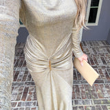 Academy Award Gold Dress