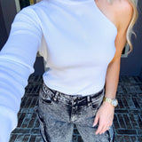 City Nights One Shoulder Top