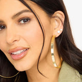 Atlas Hoops 3" - Gold