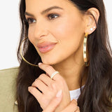 Atlas Hoops 3" - Gold