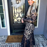 Fall Romance Lace Dress